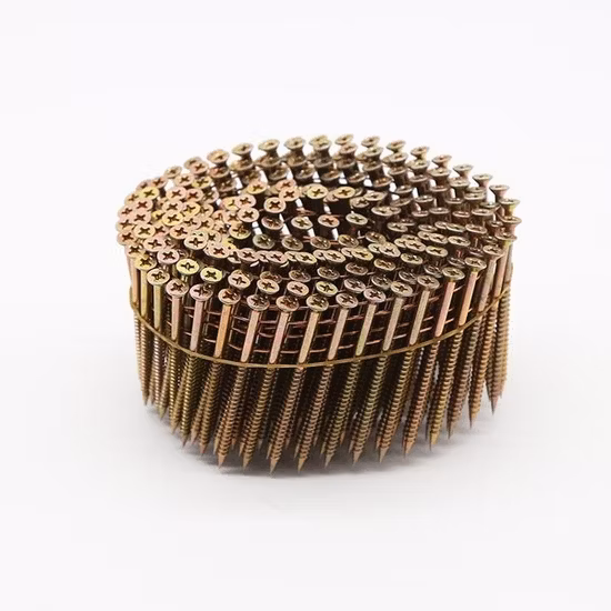 Wooden Furniture Stainless Steel Coil Nails Manufacturer